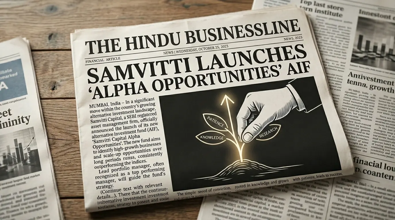 Samvitti Capital launches new Alternative Investment Fund