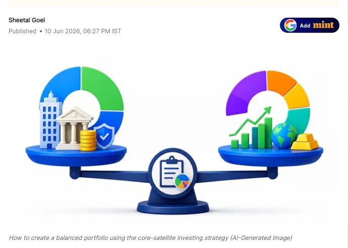 How to create a balanced portfolio using core-satellite investing strategy: Meaning, allocation and benefits